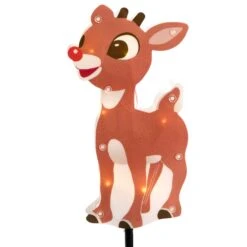 Northlight Lighted Rudolph And Friends Christmas Outdoor Pathway Markers - Set Of 4 Blue 16 Northlight Lighted Rudolph And Friends Christmas Outdoor Pathway Markers - Set Of 4 Blue -Northlight 96011578395472