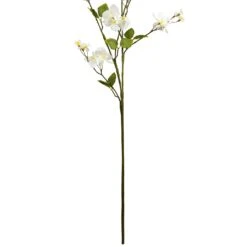 Northlight Japanese Anemone Artificial Floral Sprays - 45.5" - White And Yellow - Set Of 4 -Northlight 99802760774192