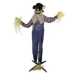 Northlight 5.5ft. Lighted LED Animated Halloween Scarecrow -Northlight D023790S 1 1