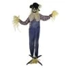Northlight 5.5ft. Lighted LED Animated Halloween Scarecrow