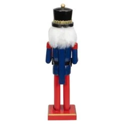 Northlight 14" Wooden Nutcracker With Christmas Countdown Sign 15 Northlight 14" Wooden Nutcracker With Christmas Countdown Sign -Northlight D046200S 3