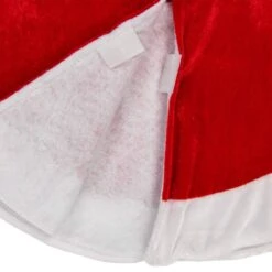 Northlight 18" Red & White Velveteen Mini Tree Skirt 15 Northlight 18" Red & White Velveteen Mini Tree Skirt -Northlight D046305S 14