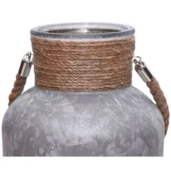 Northlight 12" Silver Winter Scene Christmas Pillar Candle Lantern 13 Northlight 12" Silver Winter Scene Christmas Pillar Candle Lantern -Northlight D046316S 13