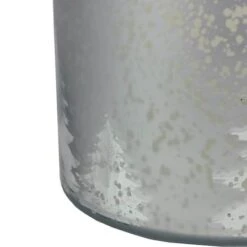 Northlight 8" Reindeer & Tree Silhouette Pillar Candle Holder With Handle -Northlight D046368S 13