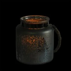 Northlight 8" Reindeer & Tree Silhouette Pillar Candle Holder With Handle -Northlight D046368S 14