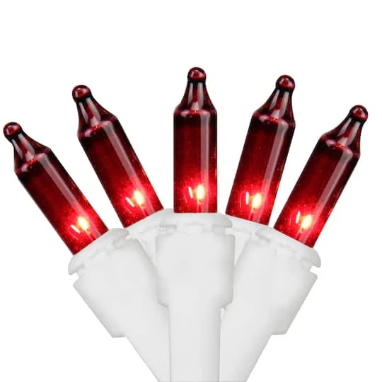 Northlight 100ct. Red Mini String Lights 7 Northlight 100ct. Red Mini String Lights - Image 5