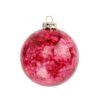 Northlight 4ct Marbled Crimson Red Shatterproof Ball Ornaments 1 Northlight 4ct Marbled Crimson Red Shatterproof Ball Ornaments -Northlight D046432S 1