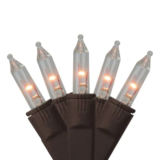 Northlight 50ct. Clear Perm-O-Snap Mini String Lights 4 Northlight 50ct. Clear Perm-O-Snap Mini String Lights - Image 2