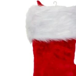 Northlight 20" Luxurious Extra Plush Traditional Christmas Stocking -Northlight D046661S 13