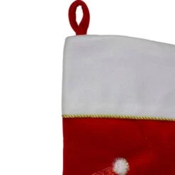Northlight 20.5" Santa Claus, Reindeer & Glitter Presents Christmas Stocking 13 Northlight 20.5" Santa Claus, Reindeer & Glitter Presents Christmas Stocking -Northlight D046709S 14