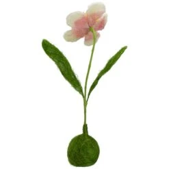 Northlight 19" Green, Yellow & Pink Spring Floral Tabletop Decoration -Northlight D050315S 3