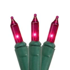 Northlight 140ct. Hot Pink Mini Incandescent Everglow Chasing String Lights