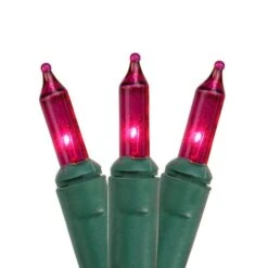 Northlight 140ct. Hot Pink Mini Incandescent Everglow Chasing String Lights -Northlight D204747S 11