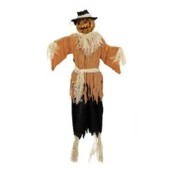 Northlight 41 Northlight 6ft. Animated Jack-O'-Lantern Scarecrow Halloween Decoration