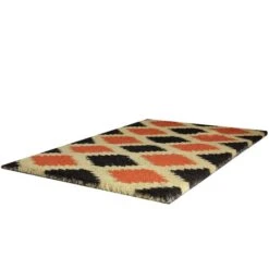 Northlight Coir Tribal Outdoor Rectangular Door Mat, 29.5" X 17.75" 7 Northlight Coir Tribal Outdoor Rectangular Door Mat, 29.5" X 17.75" -Northlight D204878S 2