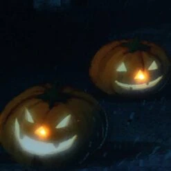 Northlight Haunted House With Jack-O'-Lanterns LED Canvas Wall Art 10 Northlight Haunted House With Jack-O'-Lanterns LED Canvas Wall Art -Northlight D204886S 3