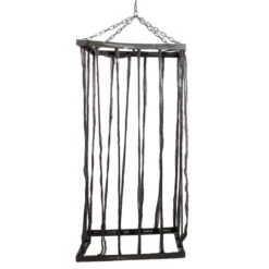 Northlight 23 Northlight 75.5" Life Size Cage Hanging Halloween Decoration