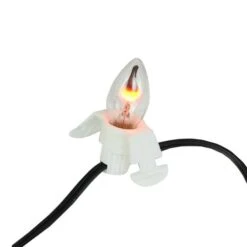 Northlight Flickering Light Pumpkin & Ghost Luminary Pathway Markers, 3 Piece Set -Northlight D204930S 2