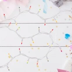 Northlight 50ct. Multicolor Pastel Mini Incandescent Easter String Lights -Northlight D217397S 13