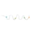 Northlight 25ft. White Spring Tinsel Garland With Easter Eggs -Northlight D217433S 1