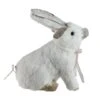 Northlight 7" White Playful Piglet With Silly Bunny Rabbit Ears Easter Figure -Northlight D217446S 1