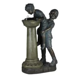 Northlight 31" Bronze Fun At The Fountain Outdoor Water Fountain -Northlight D221286S 1 1
