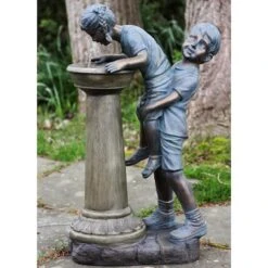 Northlight 31" Bronze Fun At The Fountain Outdoor Water Fountain -Northlight D221286S 2