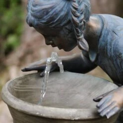 Northlight 31" Bronze Fun At The Fountain Outdoor Water Fountain -Northlight D221286S 4