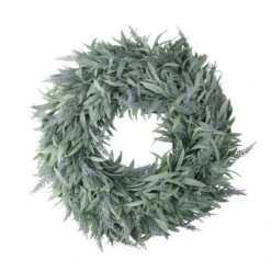 Northlight 17" Wispy Lavender Spring Wreath