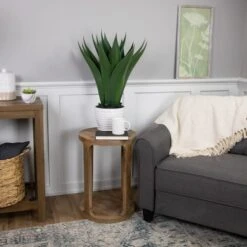 Northlight 2ft. Potted Green Agave Americana Artificial Succulent Plant -Northlight D236742S 2