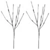 Northlight LED Brown & White Snow Branches Set -Northlight D236746S 1