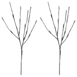 Northlight LED Brown & White Snow Branches Set