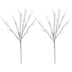 Northlight LED White Burch Branches Set