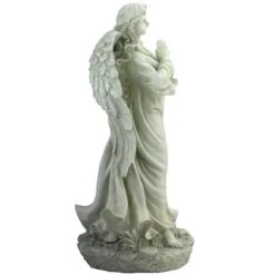 Northlight 24.5" Light Olive Green Praying Angel Garden Statue -Northlight D236870S 2