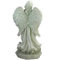 Northlight 24.5" Light Olive Green Praying Angel Garden Statue -Northlight D236870S 3