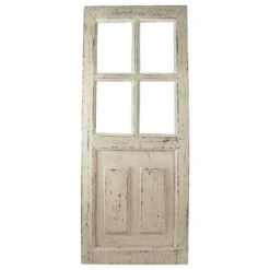 Northlight 3ft. White Miniature Wooden Door Wall Hanging Decoration 7 Northlight 3ft. White Miniature Wooden Door Wall Hanging Decoration -Northlight D236929S 1 1
