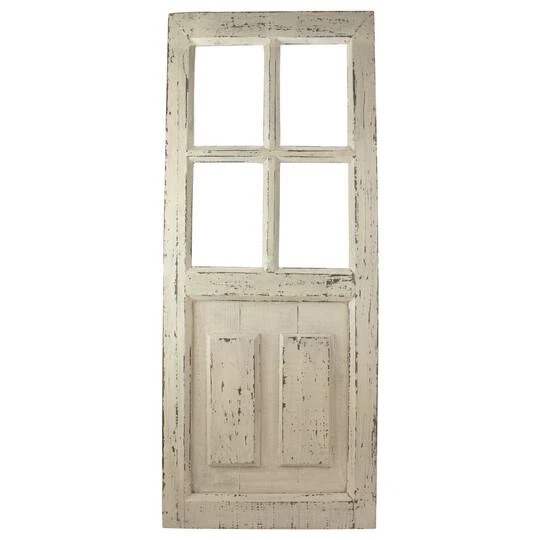 Northlight 3ft. White Miniature Wooden Door Wall Hanging Decoration 3 Northlight 3ft. White Miniature Wooden Door Wall Hanging Decoration