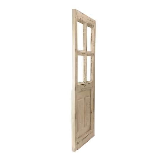 Northlight 2.3ft White Miniature Wooden Door Wall Hanging Decoration 5 Northlight 2.3ft White Miniature Wooden Door Wall Hanging Decoration - Image 3