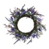 Northlight 18" Floral & Lavender Spring Wreath 2 Northlight 18" Floral & Lavender Spring Wreath -Northlight D236936S 1