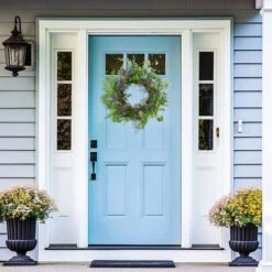 Northlight 22" Lavender & Greenery Wreath -Northlight D236938S 3