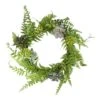Northlight 22" Succulents & Leaves Spring Wreath -Northlight D236942S 1