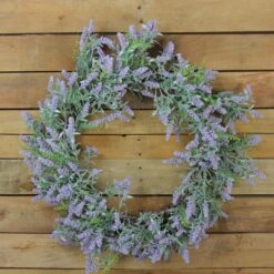 Northlight 22" Lavender Spring Wreath 9 Northlight 22" Lavender Spring Wreath -Northlight D236947S 3