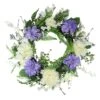 Northlight 22" Purple & White Peony & Daisy Assorted Foliage Artificial Spring Wreath 1 Northlight 22" Purple & White Peony & Daisy Assorted Foliage Artificial Spring Wreath -Northlight D236955S 1