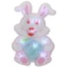 Northlight 14" Pink & White LED Lighted Easter Bunny Window Silhouette 1 Northlight 14" Pink & White LED Lighted Easter Bunny Window Silhouette -Northlight D236973S 1