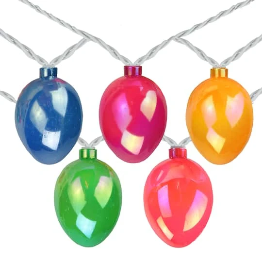 Northlight 10ct. Pearl Multicolor Easter Egg String Lights 3 Northlight 10ct. Pearl Multicolor Easter Egg String Lights