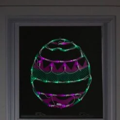 Northlight 17" Pastel Lighted Easter Egg Spring Window Silhouette 10 Northlight 17" Pastel Lighted Easter Egg Spring Window Silhouette -Northlight D237043S 4