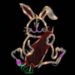 Northlight 17" White LED Lighted Easter Bunny Rabbit Spring Window Silhouette 9 Northlight 17" White LED Lighted Easter Bunny Rabbit Spring Window Silhouette -Northlight D237045S 1