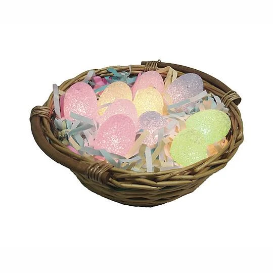 Northlight 10ct. Spring Pastel Colored Easter Egg String Lights 5 Northlight 10ct. Spring Pastel Colored Easter Egg String Lights - Image 3