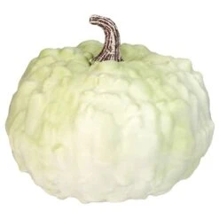 Northlight 7.5" Green Textured Pumpkin Tabletop Décor