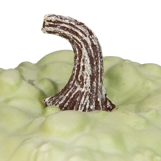 Northlight 7.5" Green Textured Pumpkin Tabletop Décor 5 Northlight 7.5" Green Textured Pumpkin Tabletop Décor - Image 3